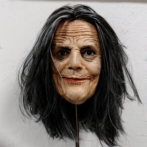 Scary old woman - latex, mask