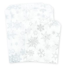 Christmas Paper Sweet Bags - Counter & Gusset Festive Party Goodie Bag