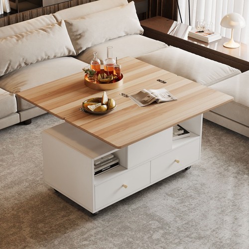 Lift coffee table - coffee, w/