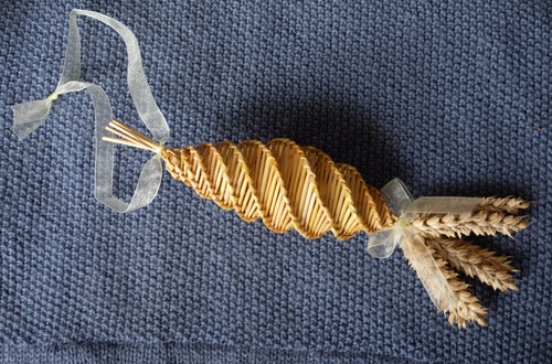 Handmade corn dolly - dolly, rustic