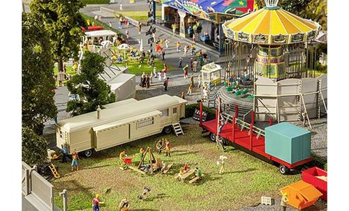 Faller trailer and - faller, caravans