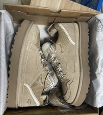 Women Warm Gift UGG Lowmel Brown Suede Sheepskin Trainers Woman Christmas Gift🎀