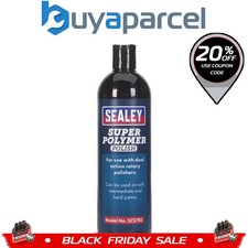 Sealey Super Polymer Car Polish Carnauba Wax Paint Buffing Detailing SCS702