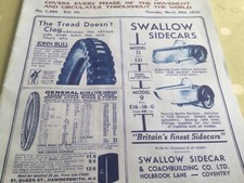 SWALLOW SIDECARS MODEL 9 11