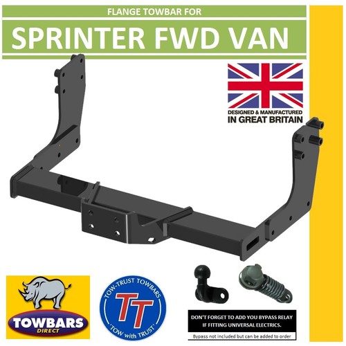 Flange towbar for mercedes - for,