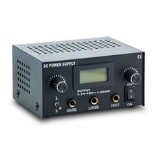 Tattoo Power Supply LCD Digital Tattoo Power Supply AC Power Supply Black