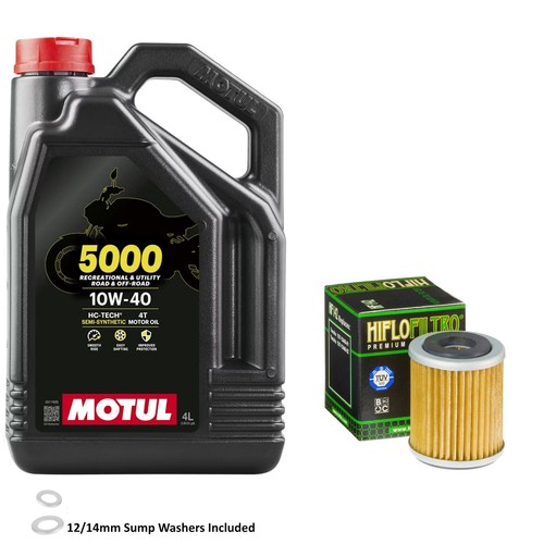 Yfm350 raptor quad - oil, and