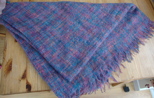 Vintage boucle cape - cape, mohair