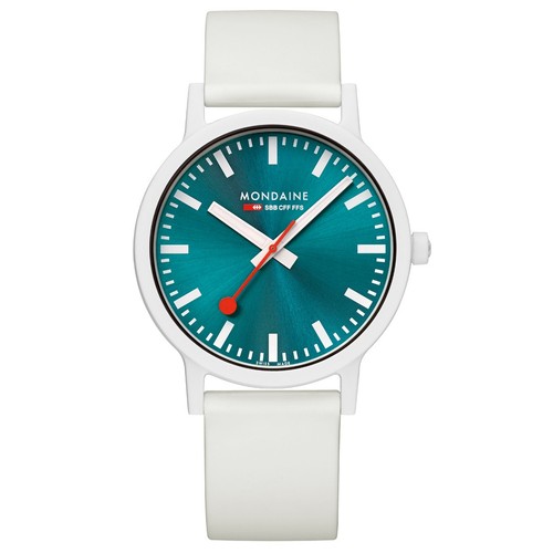 Mondaine essence teal mens - essence,