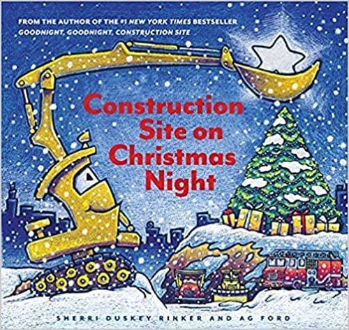 Construction site christmas - construction, on