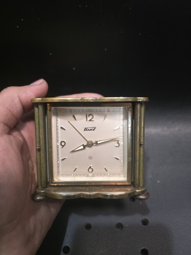 Vintage tissot carriage clock - tissot,