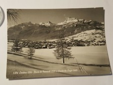 1957 Snowy Curtain Postcard