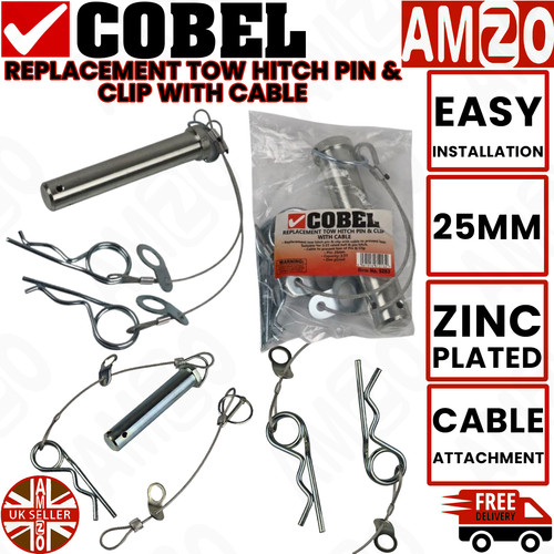 Replacement pin clip with - replacement, &