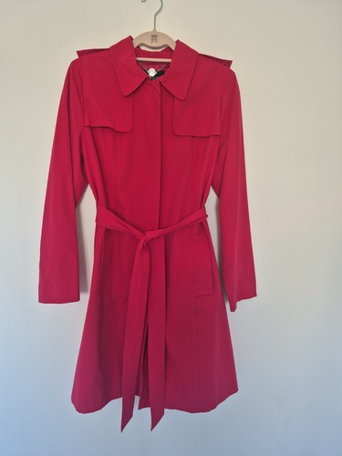 Hobbs red trench coat - red, 14