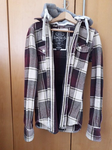Superdry plaid check - check, hooded