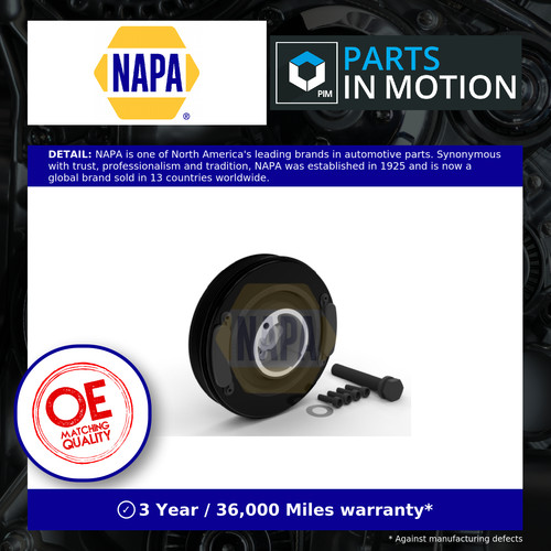 Crankshaft pulley fits - crankshaft,