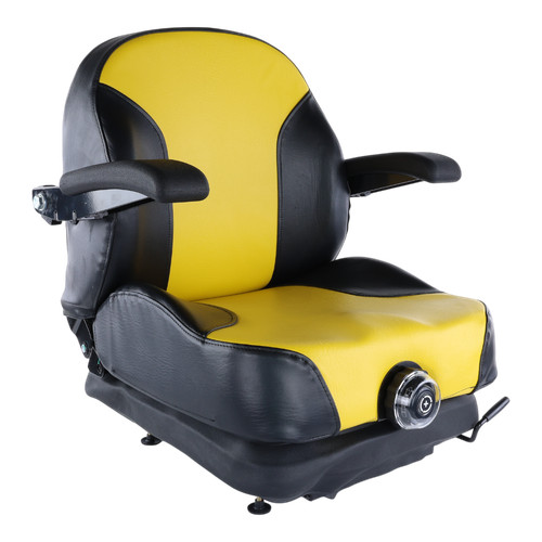 Yellow black zero turn mower - black,