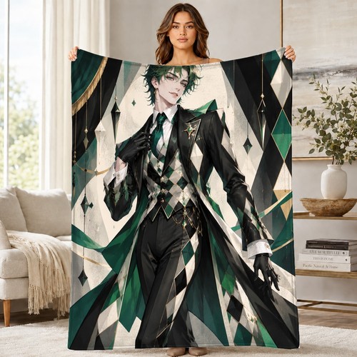Emerald harlequin gentleman - harlequin,