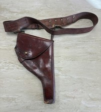 Vintage Brown Leather Gun