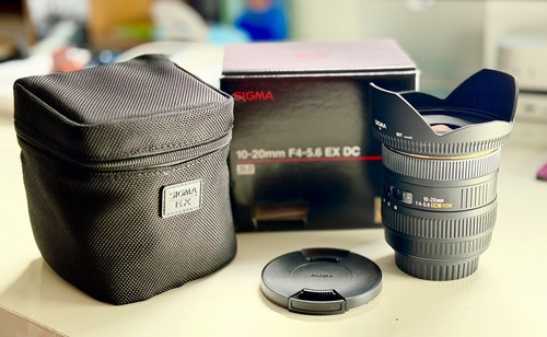 Sigma 20mm 5 hsm - f/3.5, ex