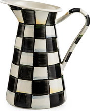 Enamel Pitcher, Black-White