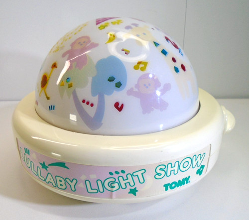 Vtg tomy lullaby light show - tomy,