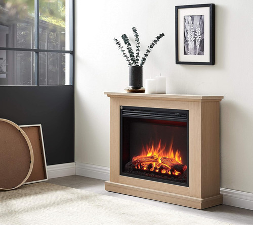Electric fireplace suite led - fireplace,