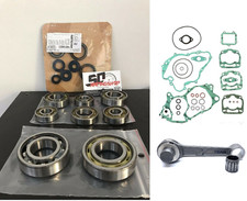 SKF KIT REVISIONE MOTORE BIELLA NRTEAM + CUSCINETTI SKF + ATHENA ROTAX 122