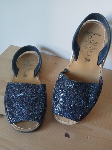Ladies navy blue glittery - .navy,