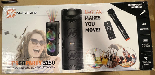 Portable speaker gear lets - portable, n-gear