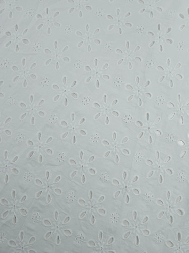 White petal flower - white, cambric