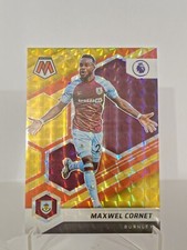 2021 Panini Mosaic Premier League Choice Red & Gold Prizm /88 Maxwel Cornet #33