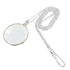 1pc silver gold monocle - gold, 5x