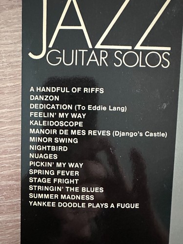 Famous jazz guitar solos 1985 - guitar,