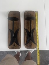 Wooden scones pair , gothic