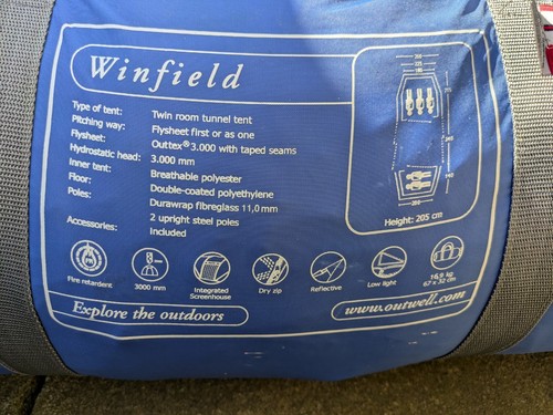 Outwell winfield person - winfield, 5