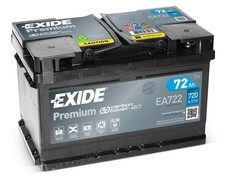 Car Battery EA722 Exide 096