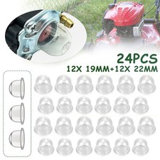 24x PETROL FUEL PRIMER BULB