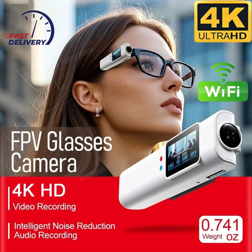 Mini fpv eyeglasses - 4k, ai