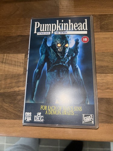 Pumpkin head vhs vengeance - vengeance, the