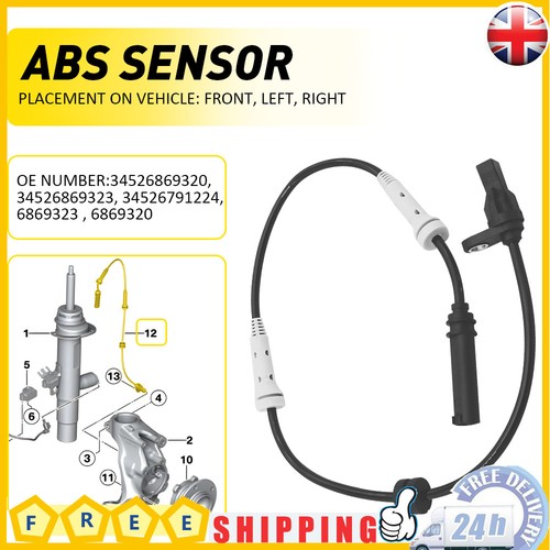 Abs sensor wheel speed - sensor, lemark