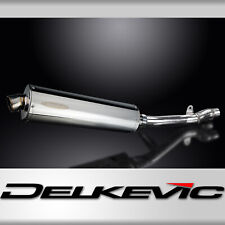 HONDA NT650V DEAUVILLE 1998-2005 450mm OVAL STAINLESS BSAU SILENCER EXHAUST KIT