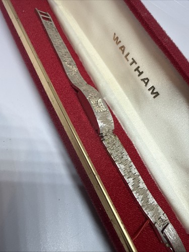 Vintage silver tone waltham - vintage,