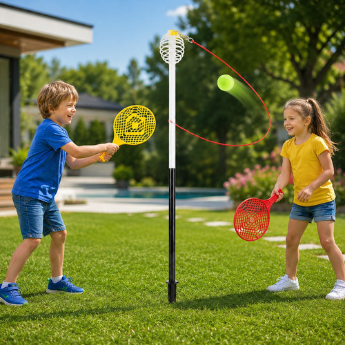 Outdoor swing tennis ball - outdoor, game
