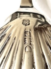 Antique Victorian Silver Shell