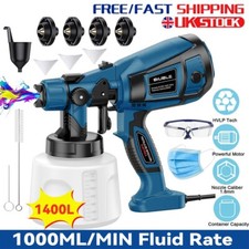 Handheld Wall Fence Paint Sprayer Electric Spray Gun Paint Fence Airless New UK