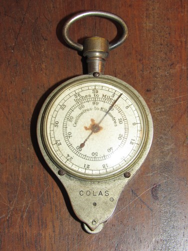 Vintage french opisometer map - french,
