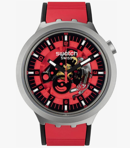 Swatch red juicy big - swatch, bold