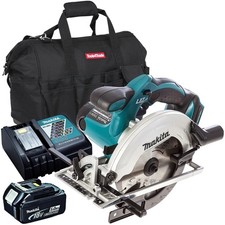 Makita DSS611Z 18V Cordless 165mm Circular Saw 1 x 5.0Ah Battery Charger & Bag