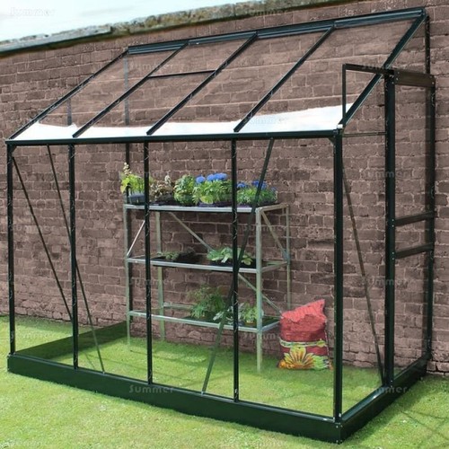Toughened glass aluminium 4ft - toughened,